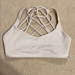 White Lululemon Sports Bra